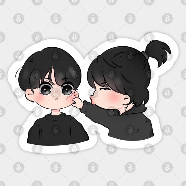 JiKook Sticker by aextheticxtrash